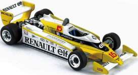 Renault  - RS11 1979 white/yellow - 1:18 - Spark - 18S590 - spa18S590 | Toms Modelautos