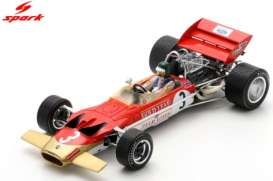Lotus  - 49C 1970 red/gold - 1:18 - Spark - 18S680 - spa18S680 | Toms Modelautos
