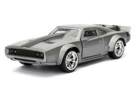 Dodge  - Ice Charger F&F grey - 1:32 - Jada Toys - 98299 - jada98299 | Toms Modelautos