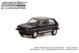 Volkswagen  - Golf 1983 black - 1:64 - GreenLight - 63020D - gl63020D | Toms Modelautos