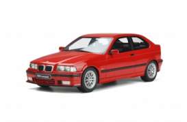 BMW  - E36 1998 red - 1:18 - OttOmobile Miniatures - OT372 - otto372 | Toms Modelautos