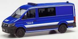 Volkswagen  - Crafter FD THW blue/white - 1:87 - Herpa - H096577 - herpa096577 | Toms Modelautos