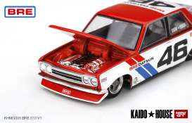 Datsun  - 510 Pro Street Kaido House red/white/blue - 1:64 - Mini GT - KHMG005 - MGTKHMG005 | Toms Modelautos