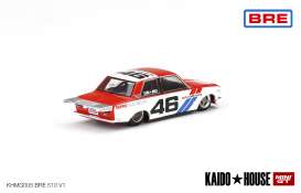 Datsun  - 510 Pro Street Kaido House red/white/blue - 1:64 - Mini GT - KHMG005 - MGTKHMG005 | Toms Modelautos