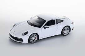 Porsche  - 911 Carrera 4s white - 1:24 - Welly - 24099 - welly24099w | Toms Modelautos