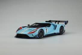 Ford  - GT MK II 2021 turquoise blue - 1:18 - GT Spirit - GT867 - GT867 | Toms Modelautos