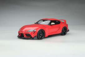 Toyota  - Supra 2020 red - 1:18 - GT Spirit - GT339 - GT339 | Toms Modelautos