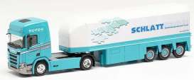 Scania  - CR 20 white/light blue - 1:87 - Herpa Trucks - H314428 - herpa314428 | Toms Modelautos