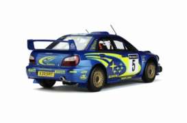 Subaru  - Impreza 2001 blue/yellow - 1:18 - OttOmobile Miniatures - ot391 - otto391 | Toms Modelautos