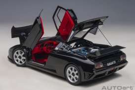 Bugatti  - EB110 SS black - 1:18 - AutoArt - 70919 - autoart70919 | Toms Modelautos