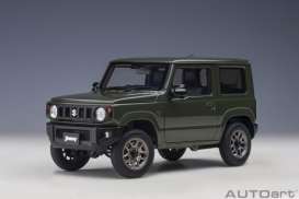 Suzuki  - Jimny jungle green - 1:18 - AutoArt - 78504 - autoart78504 | Toms Modelautos