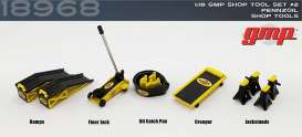 diorama Accessoires - black/yellow - 1:18 - GMP - 18968 - gmp18968 | Toms Modelautos