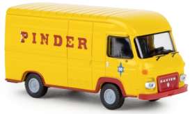 Saviem  - SG2 1965 yellow/red - 1:87 - Brekina - BRE14624 - brek14624 | Toms Modelautos