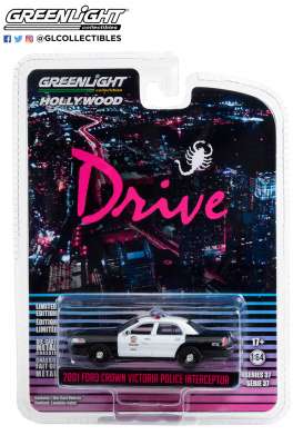 Ford  - Crown Victoria 2001 black - 1:64 - GreenLight - 44970E - gl44970E | Toms Modelautos