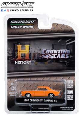 Chevrolet  - Camaro RS 1967 orange - 1:64 - GreenLight - 44970F - gl44970F | Toms Modelautos