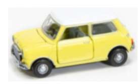 Mini Cooper - yellow - 1:50 - Tiny Toys - MINI100C - tinyMINI100C | Toms Modelautos