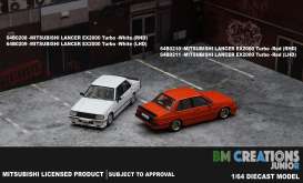 Mitsubishi  - Lancer EX2000 Turbo white - 1:64 - BM Creations - 64B0209 - BM64B0209LHD | Toms Modelautos