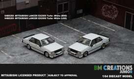 Mitsubishi  - Lancer EX2000 Turbo white - 1:64 - BM Creations - 64B0209 - BM64B0209LHD | Toms Modelautos