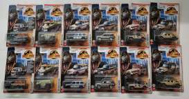 Assortment/ Mix  - Jurassic World various - 1:64 - Matchbox - FMW90 - MBFMW90-965N | Toms Modelautos