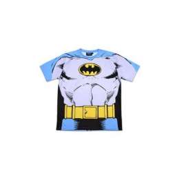 Batman  - T-Shirt L grey/blue/yellow/black - Magazine Models - magBatmanTshirtL | Toms Modelautos