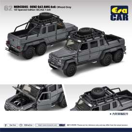 Mercedes Benz - AMG 6x6 Offroad 2021 grey - 1:64 - Era - MB216x6RF62 - EraMB216x6RF62 | Toms Modelautos Mercedes Benz - AMG 6x6 Offroad 2021 grey - 1:64 - Era - MB216x6RF62 - EraMB216x6RF62 | Toms Modelautos