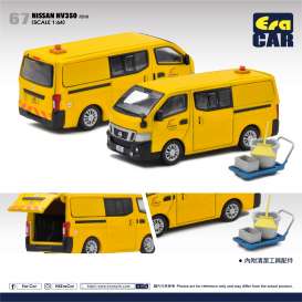Nissan  - NV350 *FEHD* yellow - 1:64 - Era - NS21NVRN67 - EraNS21NVRN67 | Toms Modelautos