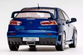 Mitsubishi  - Lancer EVO X FQ400 2018 blue - 1:18 - BM Creations - V18R0002 - BMv18r0002 | Toms Modelautos