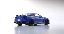 Nissan  - GT-R  2020 blue - 1:18 - Kyosho - KSR18044BL2-B - kyoKSR18044BL2 | Toms Modelautos