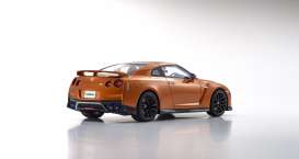 Nissan  - GT-R  2020 orange - 1:18 - Kyosho - KSR18044P - kyoKSR18044Po | Toms Modelautos