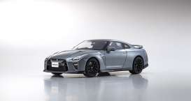 Nissan  - GT-R  2020 grey - 1:18 - Kyosho - KSR18044GR - kyoKSR18044GR | Toms Modelautos