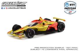 Honda  - #29 Devlin DeFrancesco  2022 yellow/red - 1:64 - GreenLight - 11539 - gl11539 | Toms Modelautos