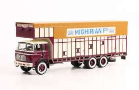 Berliet  - GPRK10 1968 bordeaux - 1:43 - Magazine Models - BER06 - magBER06 | Toms Modelautos