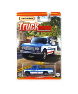 Nissan  - Junior 1957 blue/white - 1:64 - Matchbox - GWH19 - MBGWH19 | Toms Modelautos