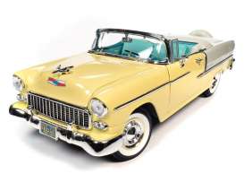 Chevrolet  - Bel Air 1955 gold/ivory - 1:18 - Auto World - AMM1285 - AMM1285 | Toms Modelautos