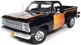 Dodge  - Pickup 1980 black - 1:18 - Auto World - AW291 - AW291 | Toms Modelautos