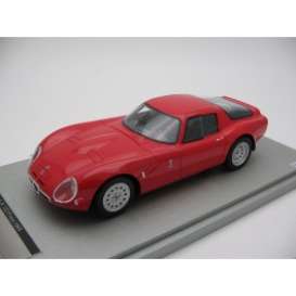 Alfa Romeo  - TZ2 1965 red - 1:18 - Tecnomodel - TM18-65A - Tec18-065A | Toms Modelautos