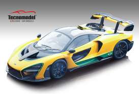 McLaren  - Senna 2018 yellow/green - 1:18 - Tecnomodel - TM18-EX07B - Tec18-EX07B | Toms Modelautos