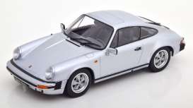 Porsche  - 911  1988 silver grey - 1:18 - KK - Scale - 180711 - kkdc180711 | Toms Modelautos