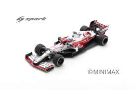 Alfa Romeo  - Racing 2021 white/black/red - 1:18 - Spark - 18S607 - spa18S607 | Toms Modelautos