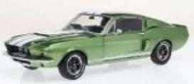 Shelby  - Mustang GT500 1967 green/white - 1:18 - Solido - 1802907 - soli1802907 | Toms Modelautos