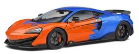 McLaren  - 600LT 2020 blue/orange - 1:18 - Solido - 1804503 - soli1804503 | Toms Modelautos