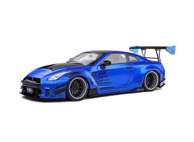 Nissan Gtr R35 Blue 1 18 Solido Soli Tom S Modelauto S