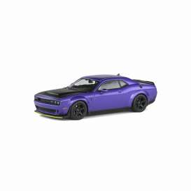 Dodge  - Challenger 2018 purple - 1:43 - Solido - 4310302 - soli4310302 | Tom's Modelauto's