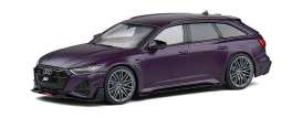 Audi  - RS6-R purple - 1:43 - Solido - 4310701 - soli4310701 | Toms Modelautos