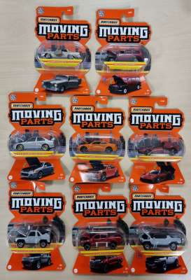 Assortment/ Mix  - MB Moving Parts 2022 various - 1:64 - Matchbox - FWD28 - MBFWD28-969G | Toms Modelautos