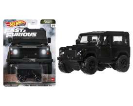 Land Rover - Defender 90 F&F black - 1:64 - Hotwheels - GRK58 - hwmvGRK58 | Toms Modelautos Land Rover - Defender 90 F&F black - 1:64 - Hotwheels - GRK58 - hwmvGRK58 | Toms Modelautos