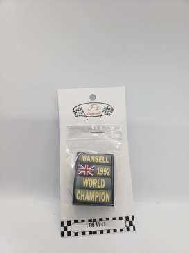 Figures diorama - N. Mansell World Champion Sign 1992  - 1:43 - Cartrix - LEMA143 - CTLEMA143 | Toms Modelautos
