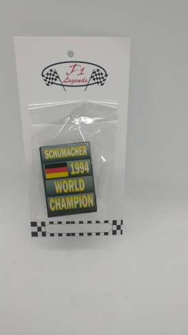 Figures diorama - M. Schumacher World Champion S 1994  - 1:43 - Cartrix - LESCH143 - CTLESCH143 | Toms Modelautos