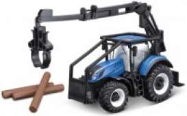 New Holland  - T7.315 blue/grey - Bburago - 31669 - bura31669 | Toms Modelautos