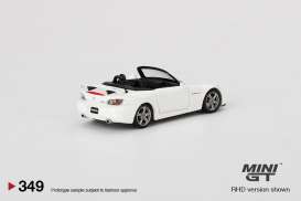 Honda  - S2000 (AP2) Type S 2022 grandprix white - 1:64 - Mini GT - 00349-R - MGT00349rhd | Toms Modelautos